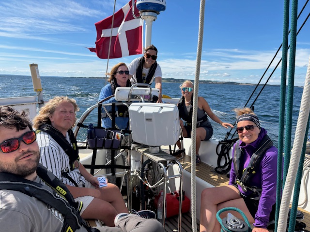 Endnu en lang sejlads mod Hundested