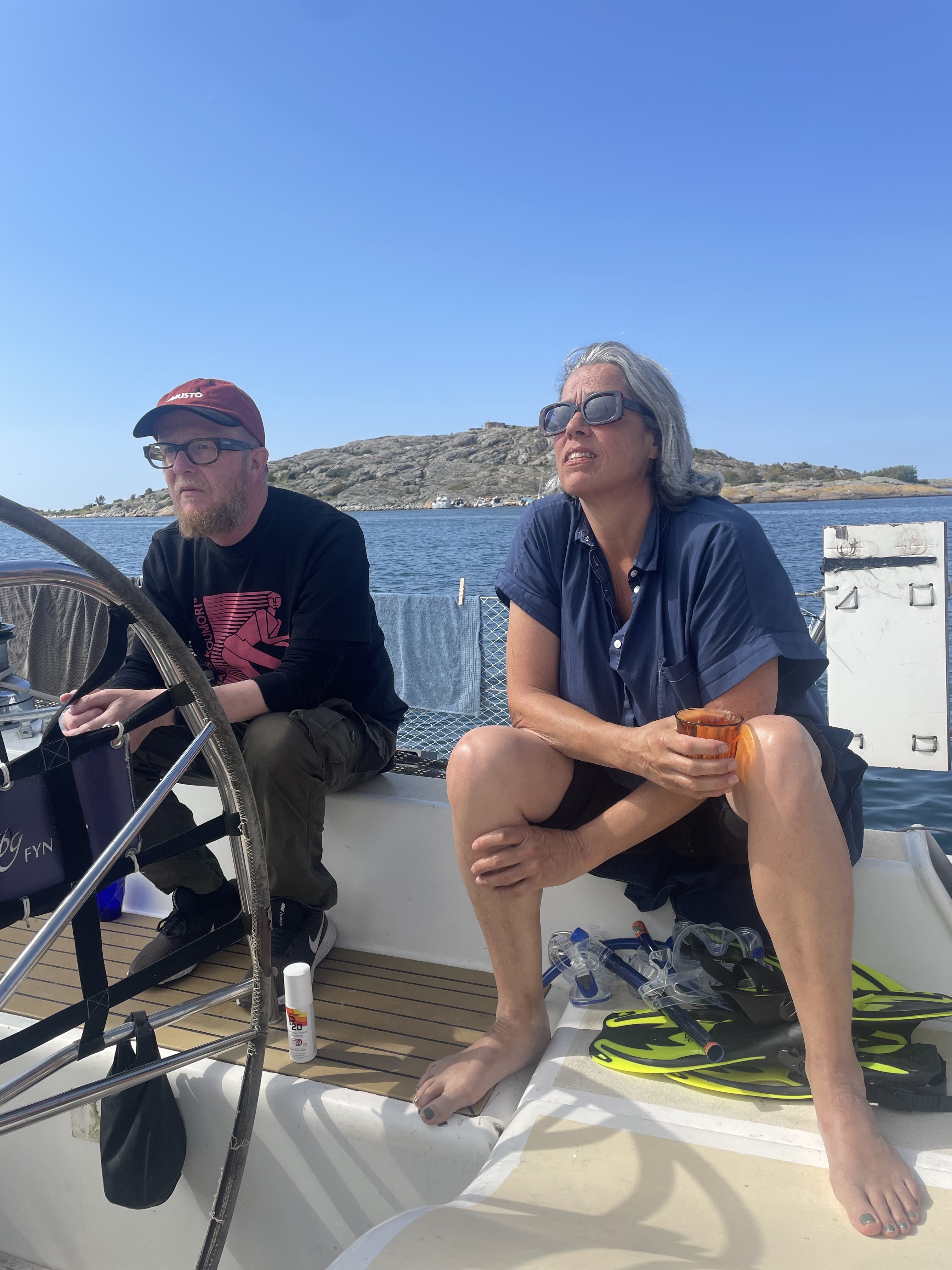 Fødselsdagshygge På Dækket