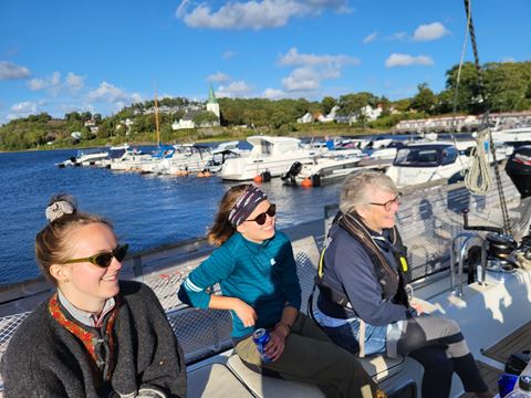 Hygge På Dækket I Lyckorna