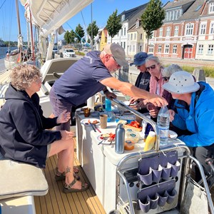 Vejen fra Nakskov til Laboa ved Kiel