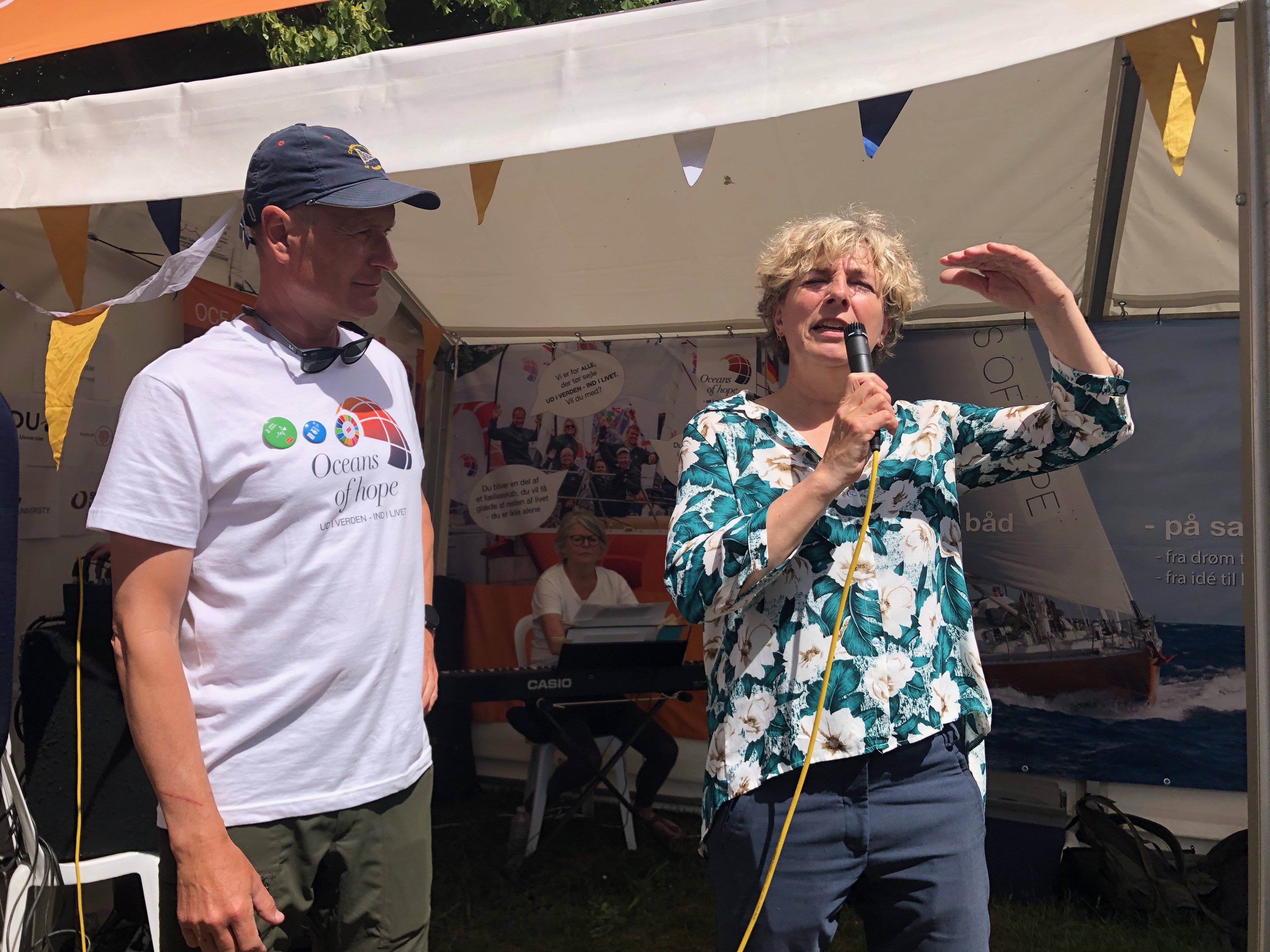 Christine Antorini og LIFE besøger Oceans of Hope på Folkemødet