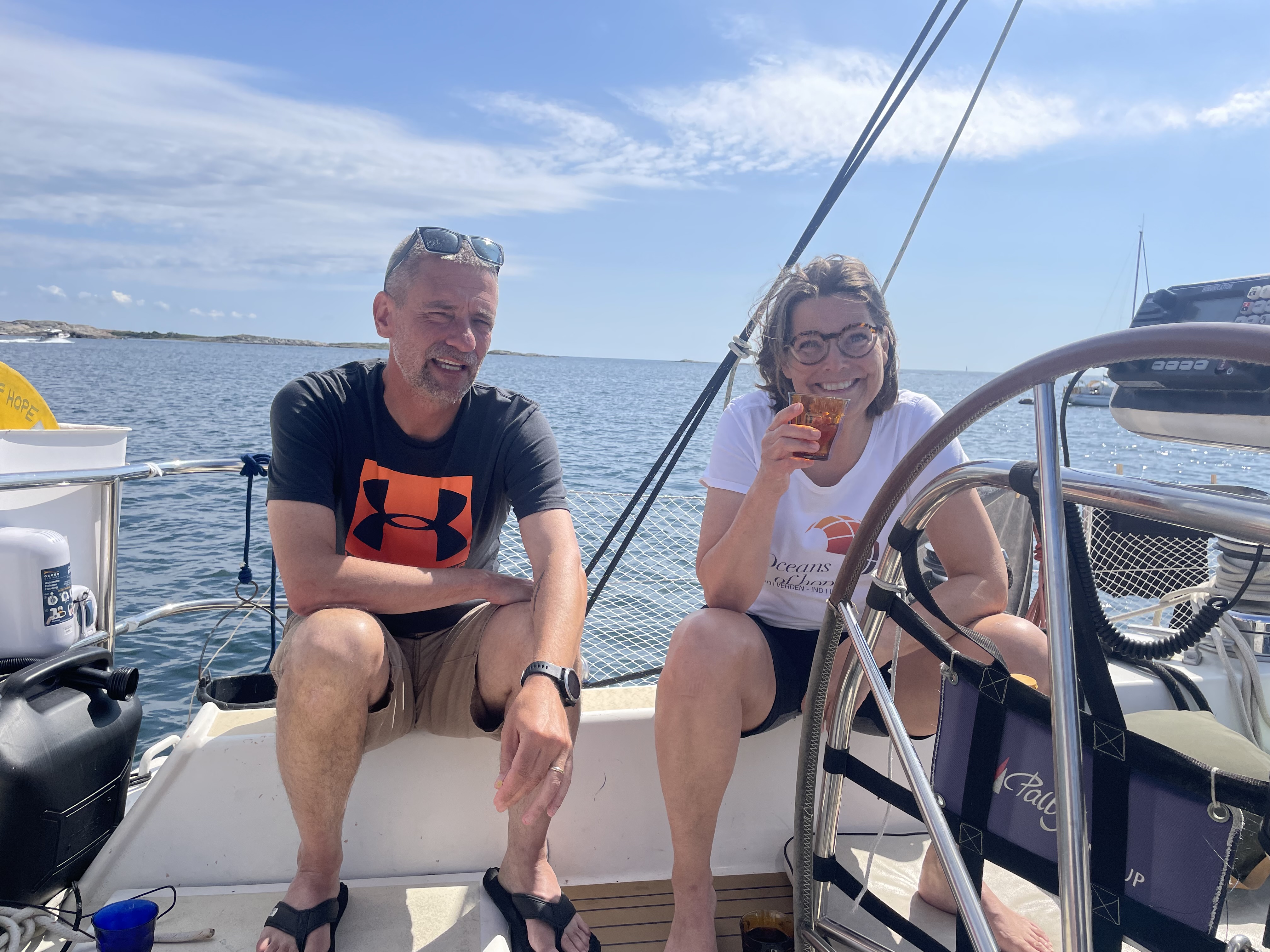 Hyggesnak På Båden