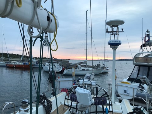 Tunø en tidlig morgen